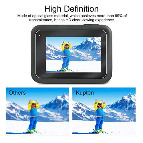 （カップテン）Kupton 強化ガラスフィルム GoPro HERO8 Black用液晶保護フィルム 9H高硬度 超薄0.3mm 耐衝撃 防汚 防水 GoPro HERO8 Blackに対応アクセサリー
