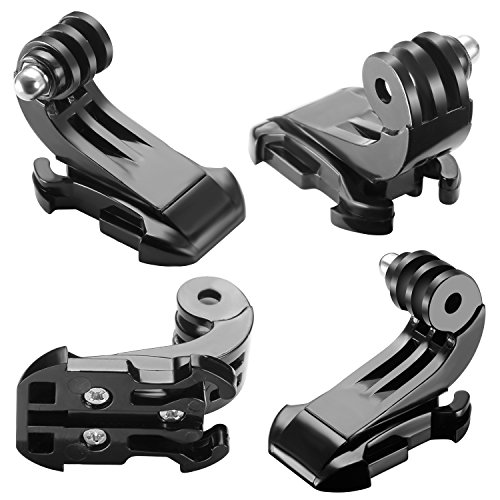 Neewer Gopro用20-in-1アクセサリーキット バックルクリップベーシックマウント、J-フックバックルマウント、長いネジ3個、接着マウントとスティッキーパッド GoPro Hero 3 3+ 4 5 6　アクセサリーSJ4000 SJ5000 SJ6000に対応