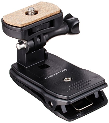 REC-MOUNTS(レックマウント) 回転式 クリップマウント Rotary Clip Mount for GoPro ゴープロ& デジカメ対応タイプ(REC-B53-K)