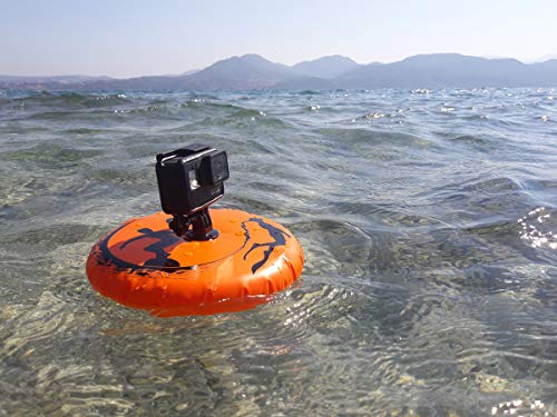 WHUBI GoPro・アクションカメラ用フローティングディスク 水中・水上で撮影・自撮り可能な浮き輪[国内正規品]