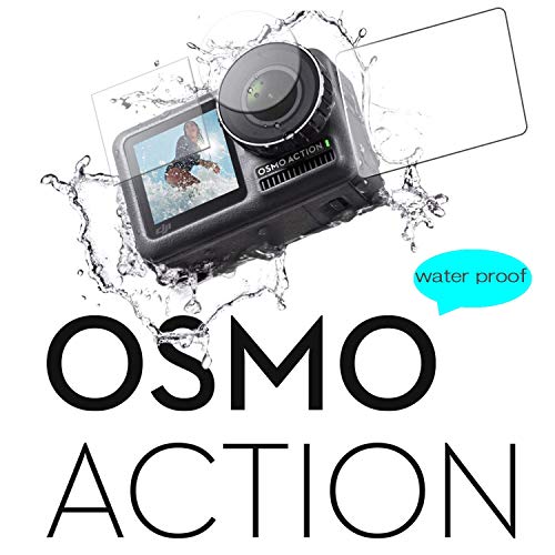 slow-flow DJI OSMO Action 液晶保護フィルム 日本製 旭硝子 素材 強化ガラスフィルム プレミアム 3枚１セット S-05