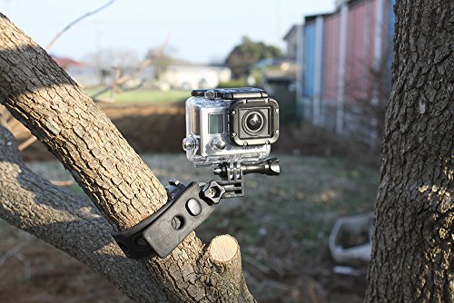 REC-MOUNTS 回転式 フレックスストラップマウント Rotary Flex Strap Mount  for GoPro(ゴープロ)HEROシリーズ用 パイプ・木・柱・ホースに(REC-B32)