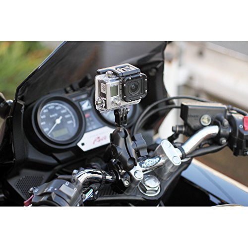 REC-MOUNTS レックマウント Bike (バイク)用 GoPro HERO3+ HERO3 HERO2 HD-HERO GoPro3 (ゴープロ)用  バイク バーマウントセット REC-B21-BB-318(GP)S