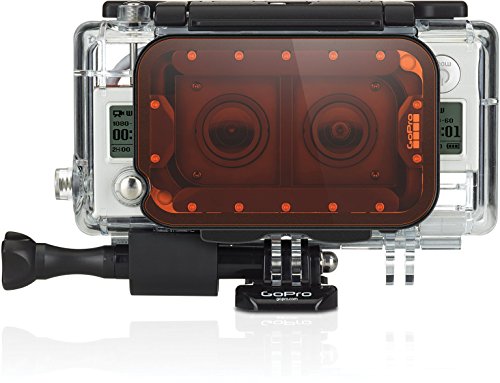 【国内正規品】 GoPro ウェアラブルカメラ用アクセサリ レッド ダイブフィルタ デュアルHEROシステム用 ADV3D-301