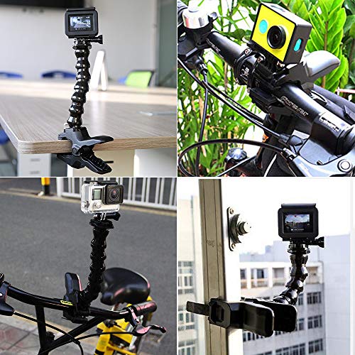 GOHIGH クランプマウント ジョーズフレックス for GoPro Hero 6/5/4/3+/3/2/1 カメラアクセサリー