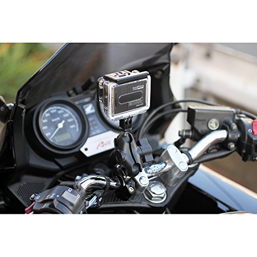 REC-MOUNTS レックマウント Bike (バイク)用 GoPro HERO3+ HERO3 HERO2 HD-HERO GoPro3 (ゴープロ)用  バイク バーマウントセット REC-B21-BB-318(GP)S