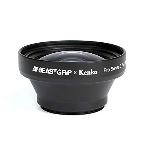BEASTGRIP ワイドコンバージョンレンズ BEASTGRIP×Kenko Pro Series 0.75× ワイドアングルレンズ 4K 取付ネジ37mm BGL104-WA