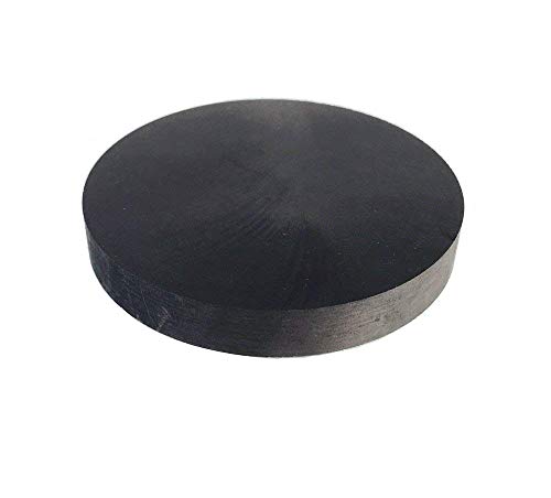99.9％純粋な黒鉛の石墨のインゴットグロックEDM石墨の板のグラインダ仕上げの表面(70MMx10MM) 99.9% Purity Graphite Ingot Block