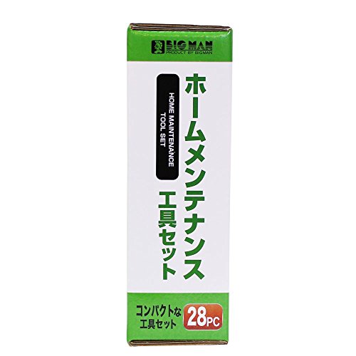 BIGMAN(ビッグマン) ホームメンテナンス工具セット 28pcs 家具の組立などに BMTS-02