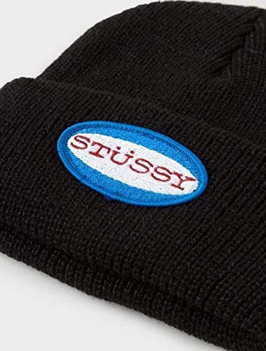 ニット帽 STUSSY OVAL PATCH CUFF BEANIE CAP ビーニー メンズ レディース ニットキャップ [132849] [並行輸入品]