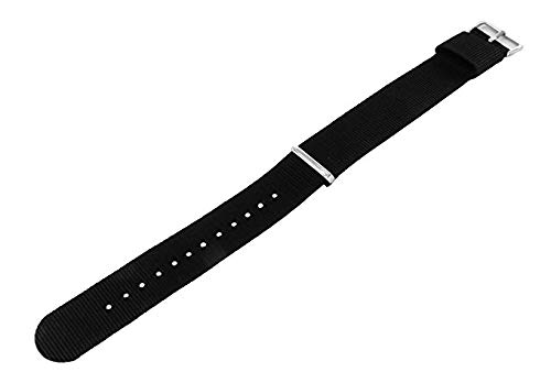 時計 ベルト 時計バンド NATOストラップ 腕時計バンド ストラップ Nato Strap 14mm 16mm 18mm 20mmプレミアム ナイロン時計バンド 時計ストラップ 簡単交換 ベルト スマートウォッチベルト (18mm, 11)