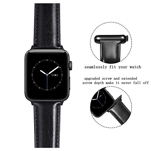 iStrap Apple Watch バンド 42mm 38mm 40mm 44mmスマートウォッチ iWatch アップルウォッチバンド 本革 iWatch Series 4 Series 3 Series 2 Series 1