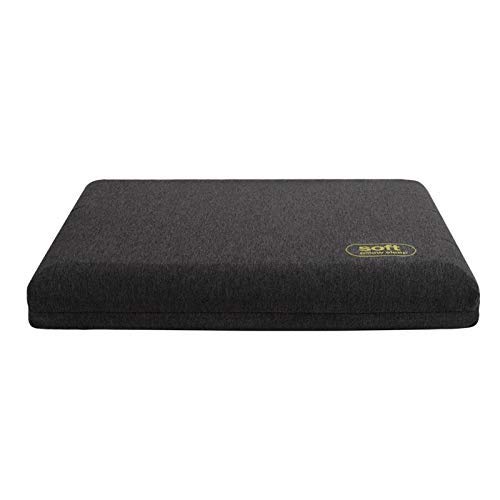 F1F2 枕専用カバー シルクよりも柔らかさが魅力のモダール生地を採用 37ｘ56cm (ナイトグレー)