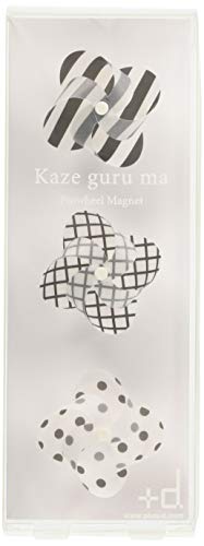 +d Kaze guru ma カゼグルマ (3個入り) パターン（柄） マグネット (パターン2(3個入り/P2）)