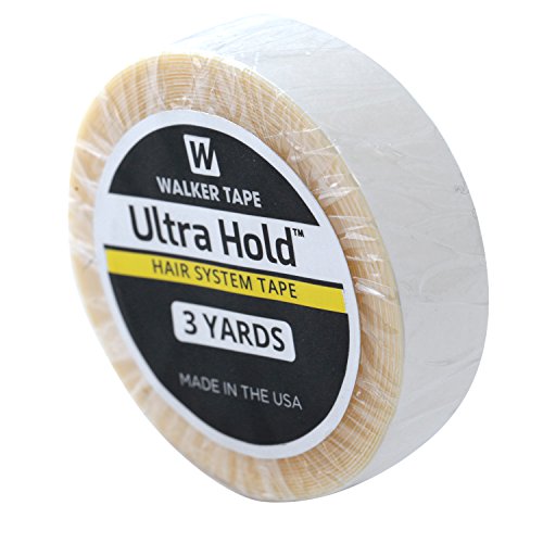 Vlasy ウルトラホールド テープ かつら両面テープ 超強力 Ultra Hold Tape 1.27cm幅 ウィッグ用 両面テープ１個 (3Yards)