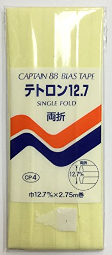 CAPTAIN88 テトロン12.7 両折 巾12.7mmX2.75m巻 【COL-304】 CP4-304
