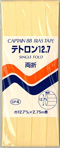 CAPTAIN88 テトロン12.7 両折 巾12.7mmX2.75m巻 【COL-306】 CP4-306