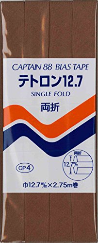 CAPTAIN88 テトロン12.7 両折 巾12.7mmX2.75m巻 【COL-340】 CP4-340