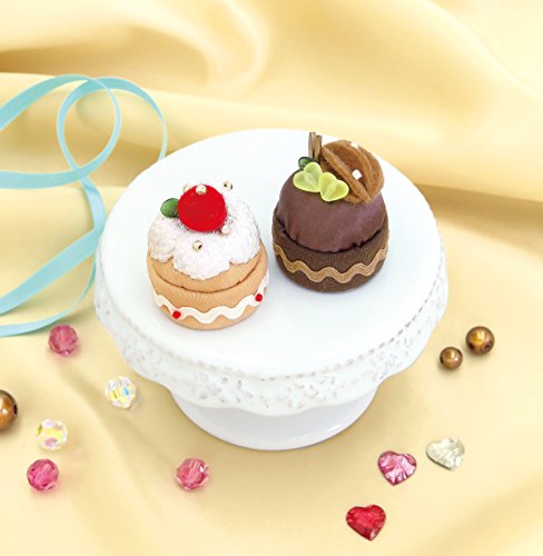 オリムパス製絲 手芸キット スウィーツマグネット いちごのケーキとチョコケーキ PA-726