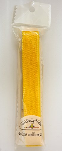 サンヒット カラー織りゴム 約20mm幅×1m イエロー SNG-04