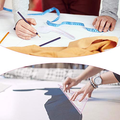 XIEHAIGE ソーイング用品 クロバー カーブ定規 自在曲線定規 洋裁や衣装デザイン