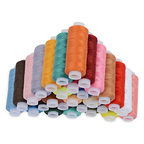 手縫い系 裁縫 手芸 常備糸 専用ケース家庭用 (30色)