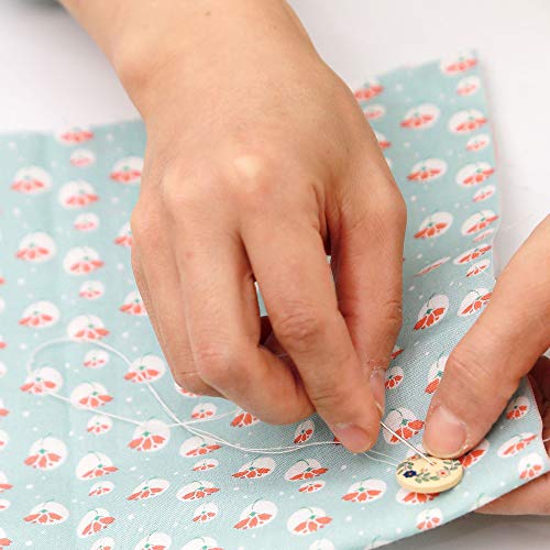 Hcom 裁縫道具 基本セット 手縫い ソーイング 便利 ハサミ ミシン糸 糸通し 指ぬき ぬい針 巻尺 糸64個 32色