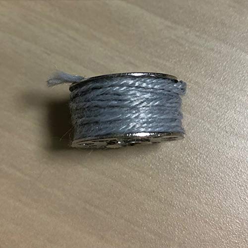 導電性糸 ステンレススチール混紡ポリエステルヤーン 長さ約365センチメートル