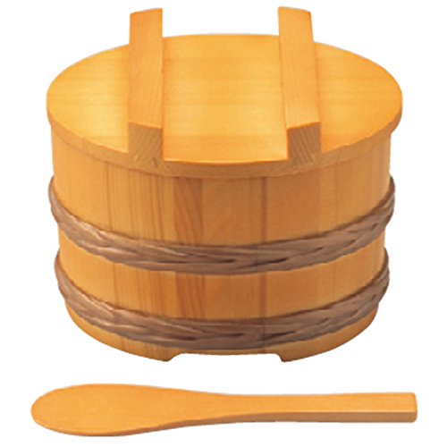 山下工芸(Yamasita craft) 中国製 桶型飯器 椹色 身 14×14×9cm 11591130