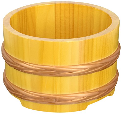 山下工芸(Yamasita craft) 中国製 桶型飯器 椹色 身 14×14×9cm 11591130