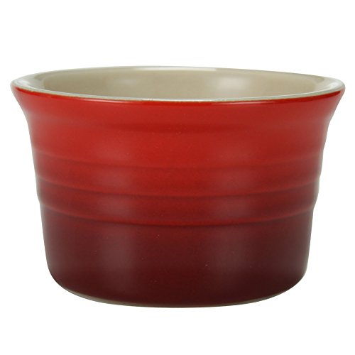 Le Creuset [ ル・クルーゼ ] ラムカン（S）4個セット Cherry Red チェリーレッド Le Creuset [ ル・クルーゼ ] 新生活 [並行輸入品]