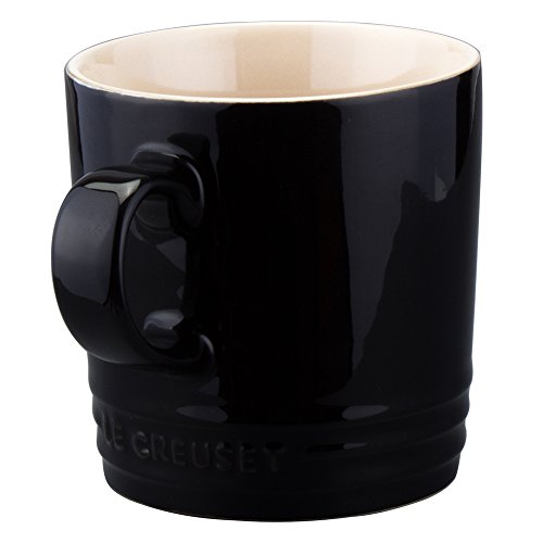 [ ル・クルーゼ ] Le Creuset マグカップ 350mL マグ ストーンウェア 91007235140000 ブラックエボニー Taza Caneca/Mug Cup POLISHED CERAMIC Black Ebony 北欧 食器 プレゼント ギフト 新生活 [並行輸入品]