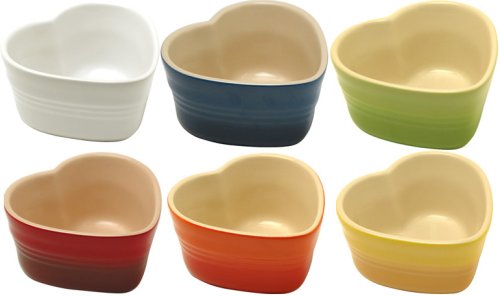 Le Creuset ラムカン・ダムール 2個入 ホワイト 910029-00-01