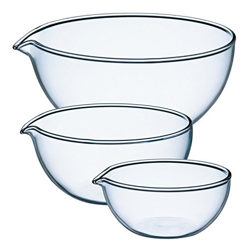 iwaki リップボウル 3点セット 【50ml・100ml・250ml】 BOWL-3