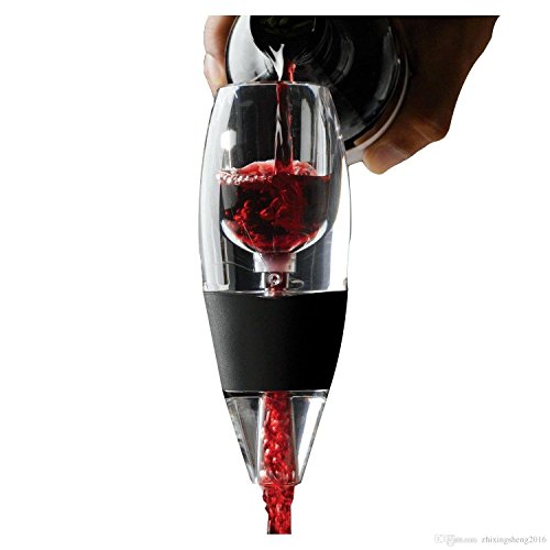 Pidudaワインエアレーター注ぎ口 - 赤ワインのギフトのための優れた曝気注ぎ口とデカンタ注ぎ口