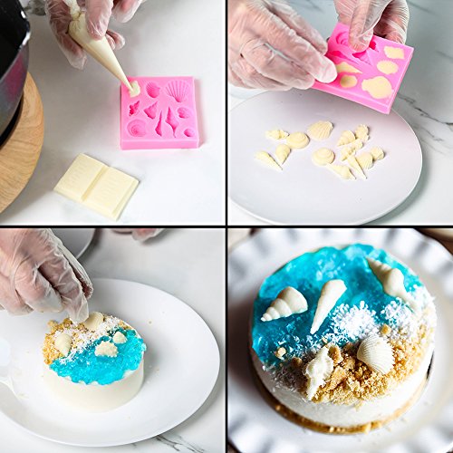 ケーキ 金型 シリコーン 5個 ケーキ型 ハートカップ ケーキデコレーション ソープ シリコン マフィン ベーキング 耐熱性 再使用可能  クッキーカッター 金型 モールド 可愛い 製菓用品
