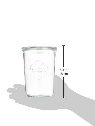 WECK ガラス保存容器 モールドシェイプ 750ml WE-743