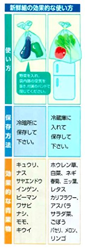 ワタナベ工業 鮮度保持袋 新鮮組 10枚入り×3個パック 603254