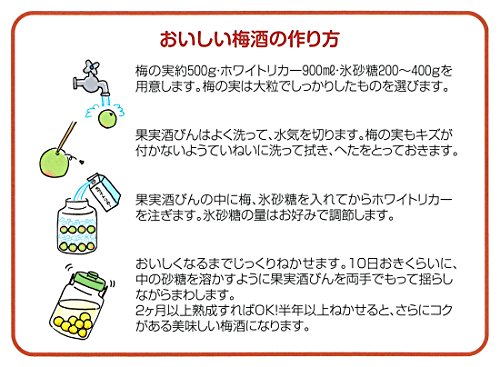 タケヤ化学工業 果実酒瓶 R型 4.2L みどり