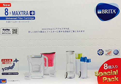 ブリタ 浄水 ポット カートリッジ マクストラ プラス 8個セット 【日本仕様・日本正規品】