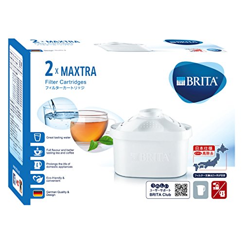 BRITA ブリタ 浄水 ポット カートリッジ マクストラ 2個セット 【日本仕様・日本正規品】 MAXTRA