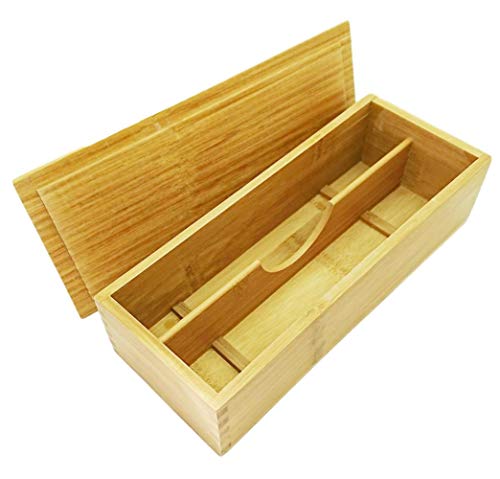 (アウプル) カトラリー ケース 木製 竹製 ボックス スプーン フォーク ナイフ トレー 箸 収納 箸入れ ふた付き