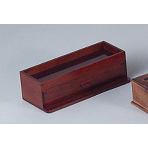 5個セットカスターand箸箱 (ブラウン) [ 約27 x 12 x H8cm ] 【 木製卓上小物 】 【 料亭 旅館 和食器 飲食店 業務用 】