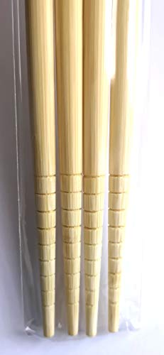 日本製 天然竹材質 滑り止め付き 菜箸 4膳セット WHBL-612