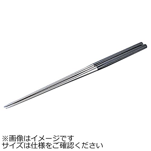 金口製作所 本焼 六角盛箸 180㎜ 1218 盛箸先ステンレス鋼 日本 BML1602