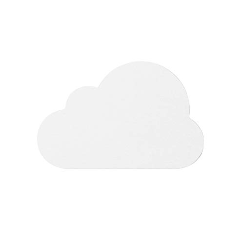 アンドエヌイー(&NE) 珪藻土コースター Cloud 雲 ホワイト NIT-086-WH