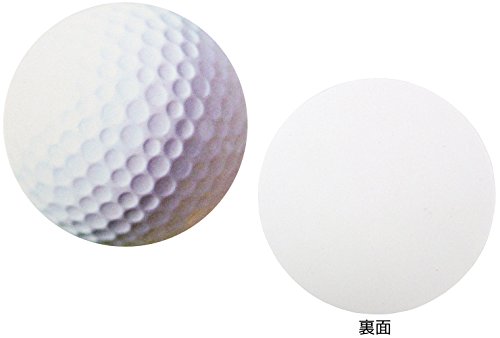 増田紙工 紙製 コースター 丸型 ゴルフ 100枚セット 971