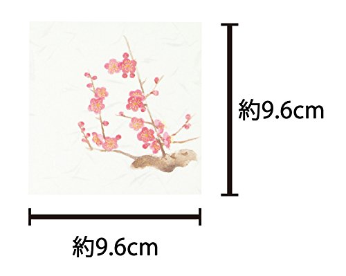 大黒工業 『業務用』  コースター 四季 梅 100枚入