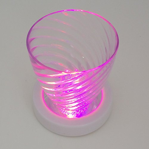 【2個セット】LED レインボーコースター ディスプレイライト FR291441