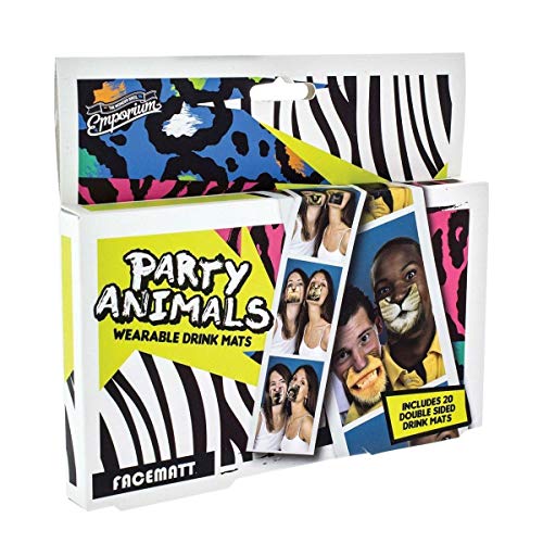 Party Animal (パーティーアニマル）コースターセット 20枚/40柄 PLD-PP2788